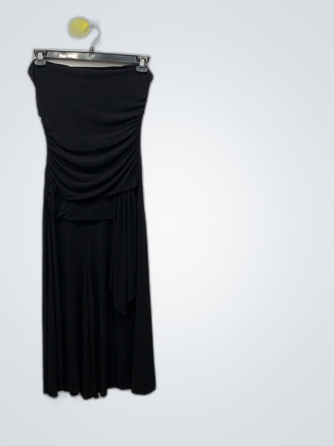 Black Strapless Dress