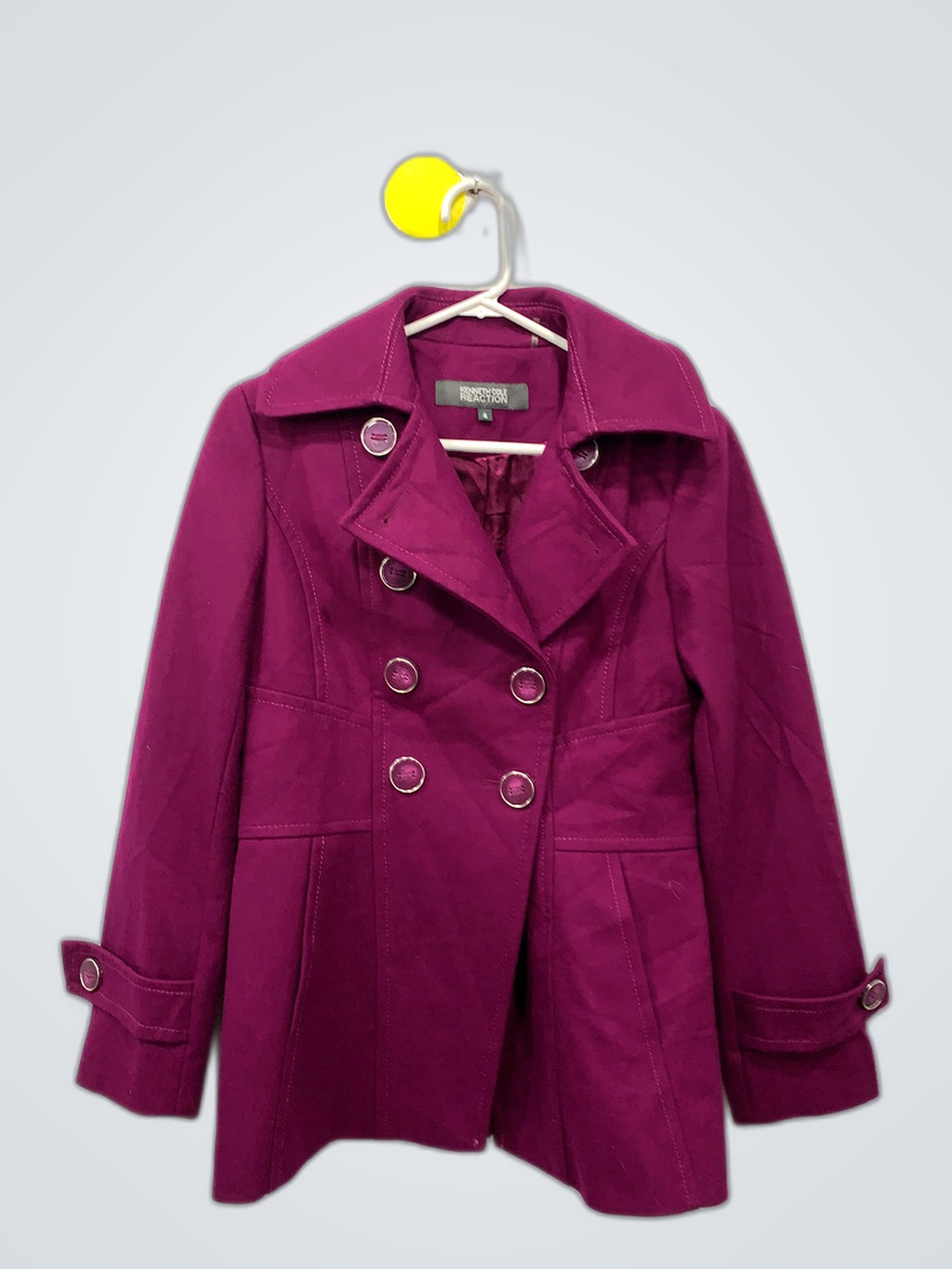 Kenneth Cole Reaction Magenta Coat