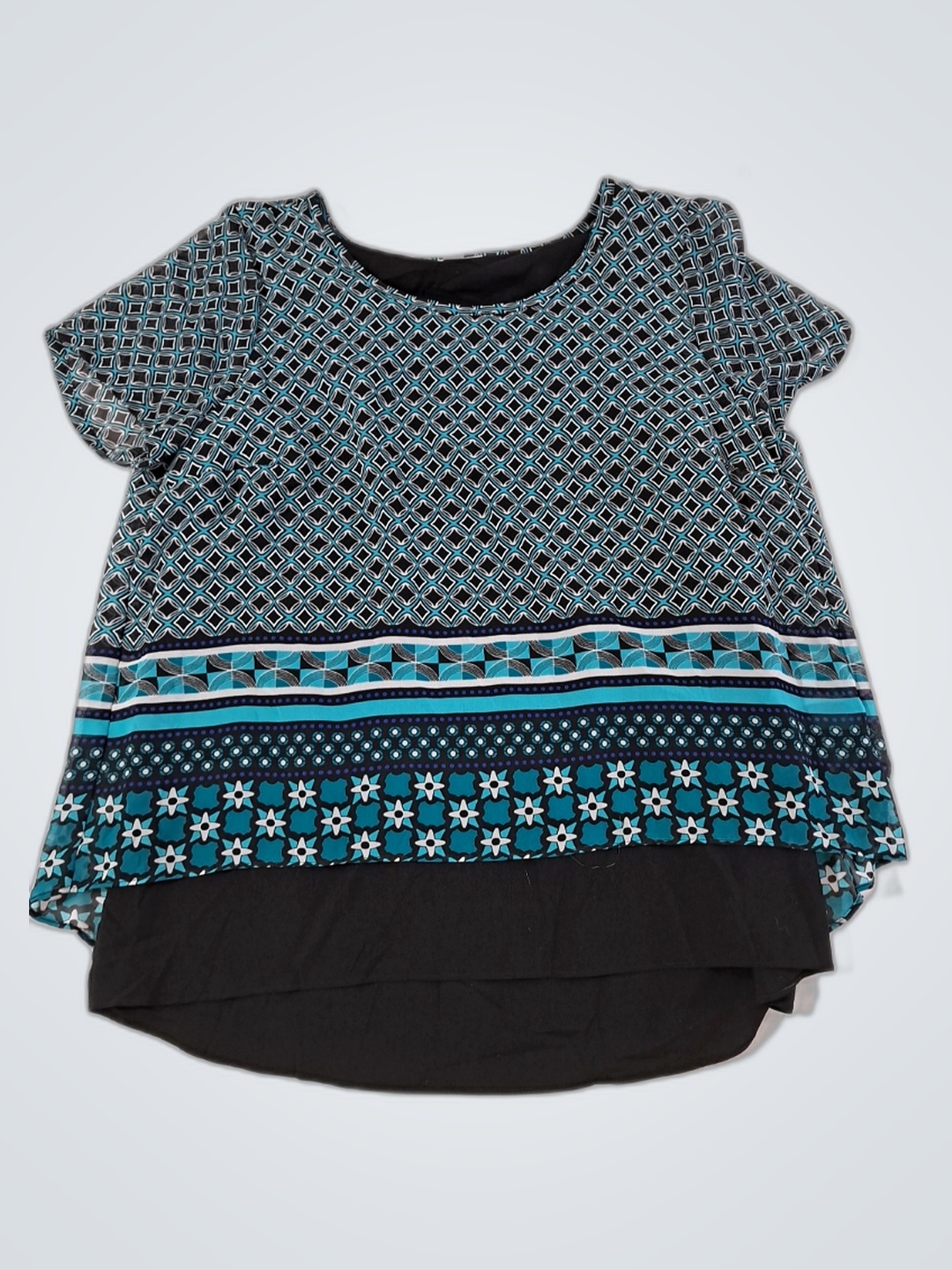 Dana Buchman Camiseta Grande Feminina