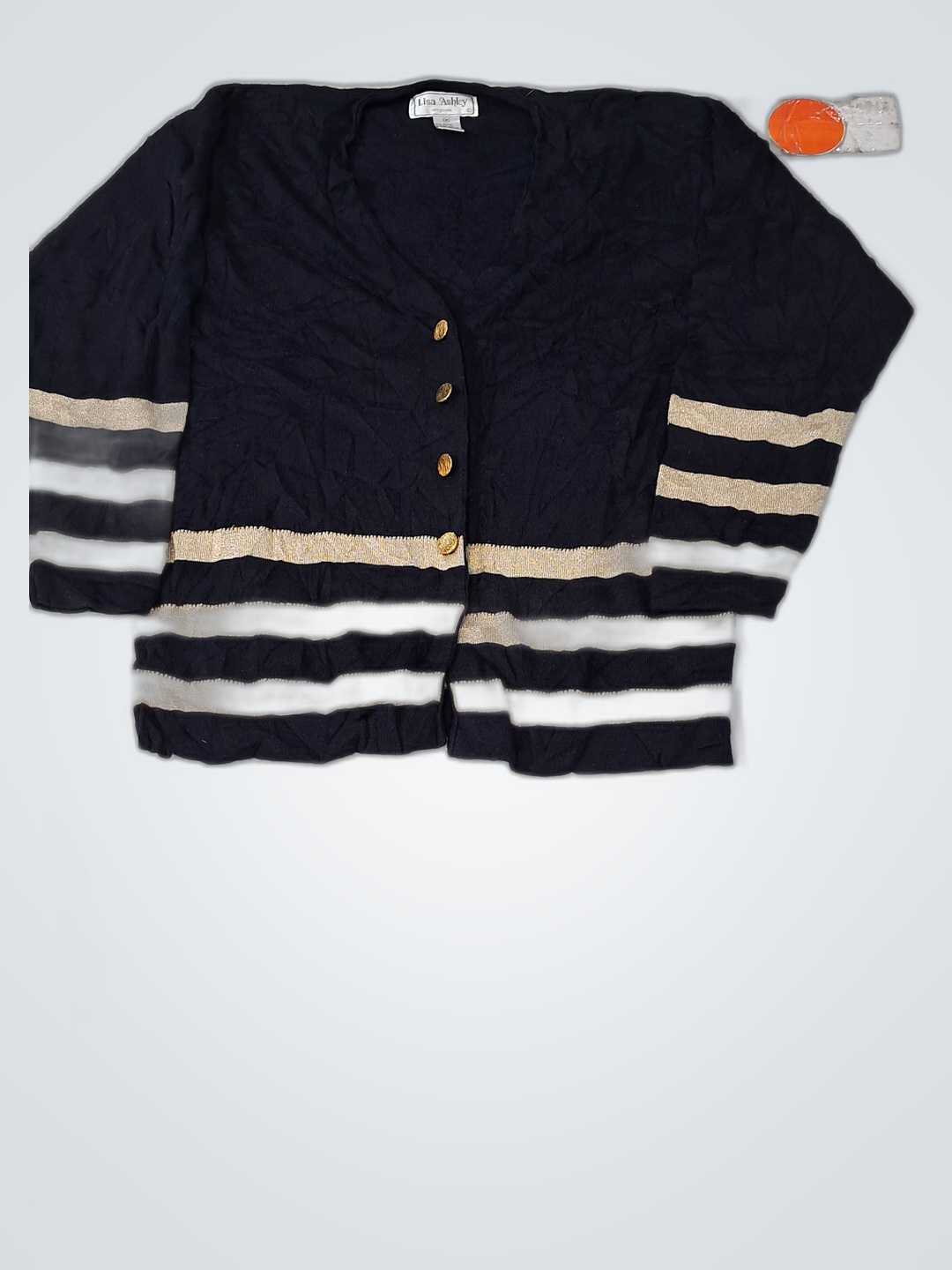 Cardigan rayé Lisa Ashley