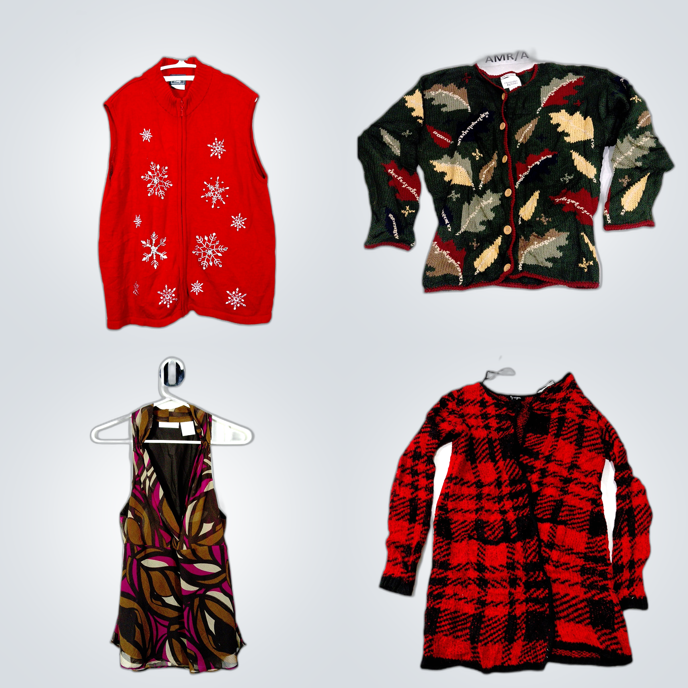 Ensemble de créateurs : Armani, Christopher & Bank..