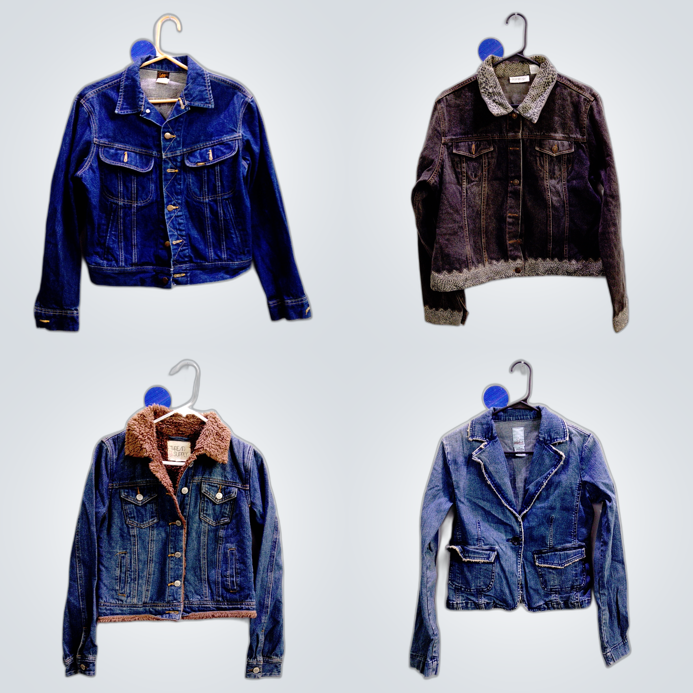 Ensemble de vestes de créateur légèrement utilisée..