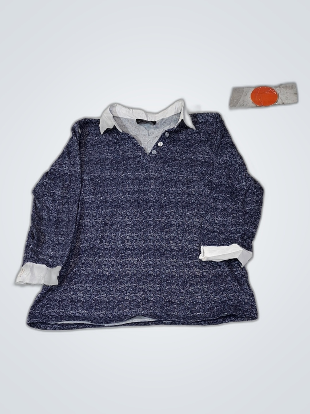 Chemise Henley à manches longues