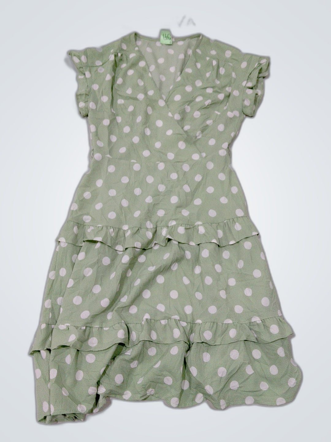 Vestido Verde de Poá