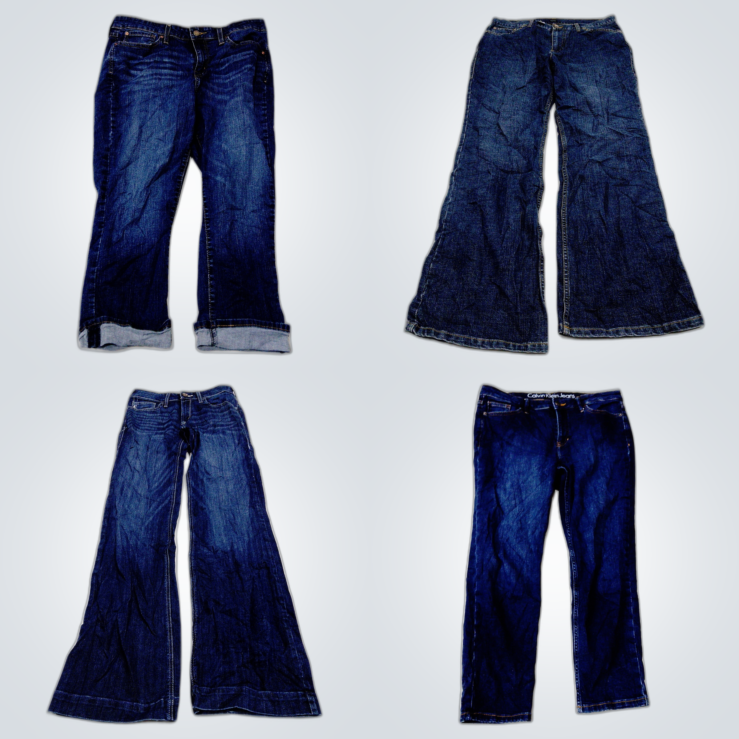 Designer Denim Bundle: Levi's, Calvin Klein, Mauri..