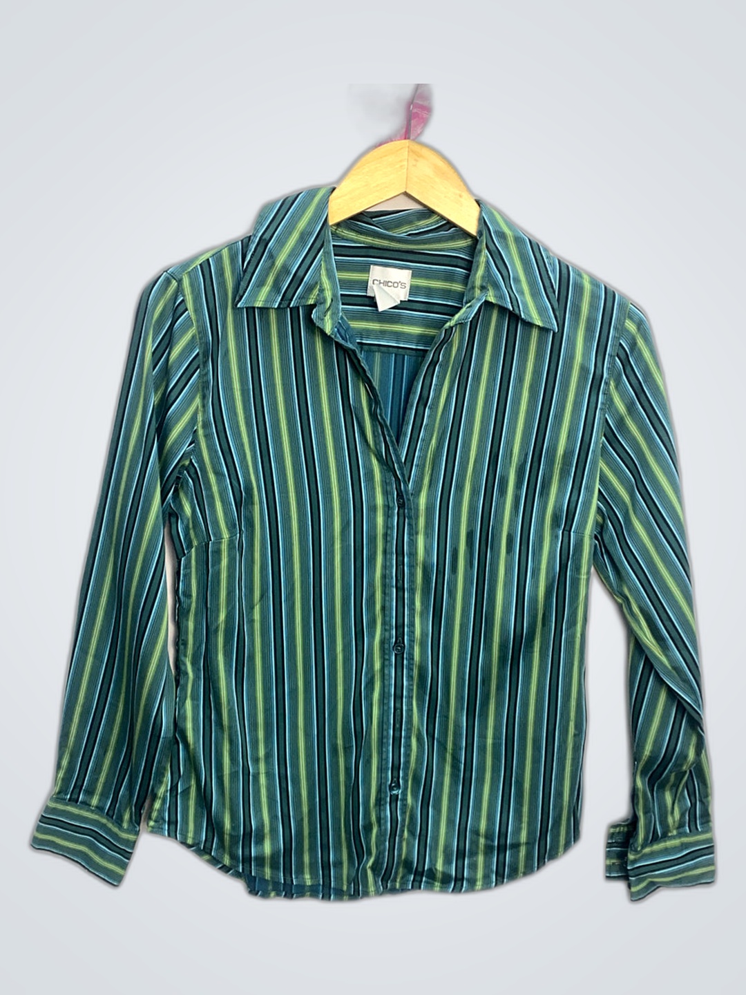 Chico's gestreifte Bluse