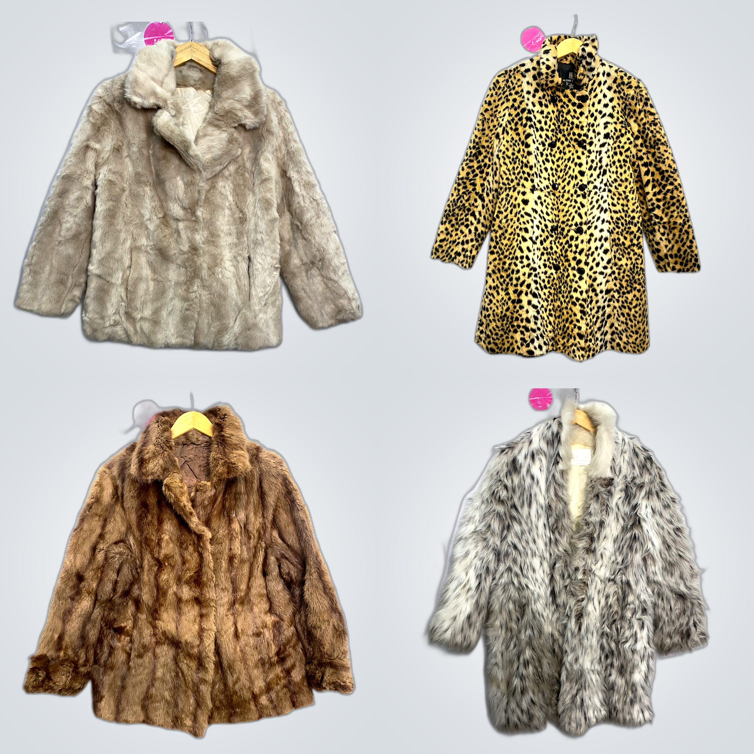 Fur Coat Bundle - Metro, Alpine & More Faux Fur Co..