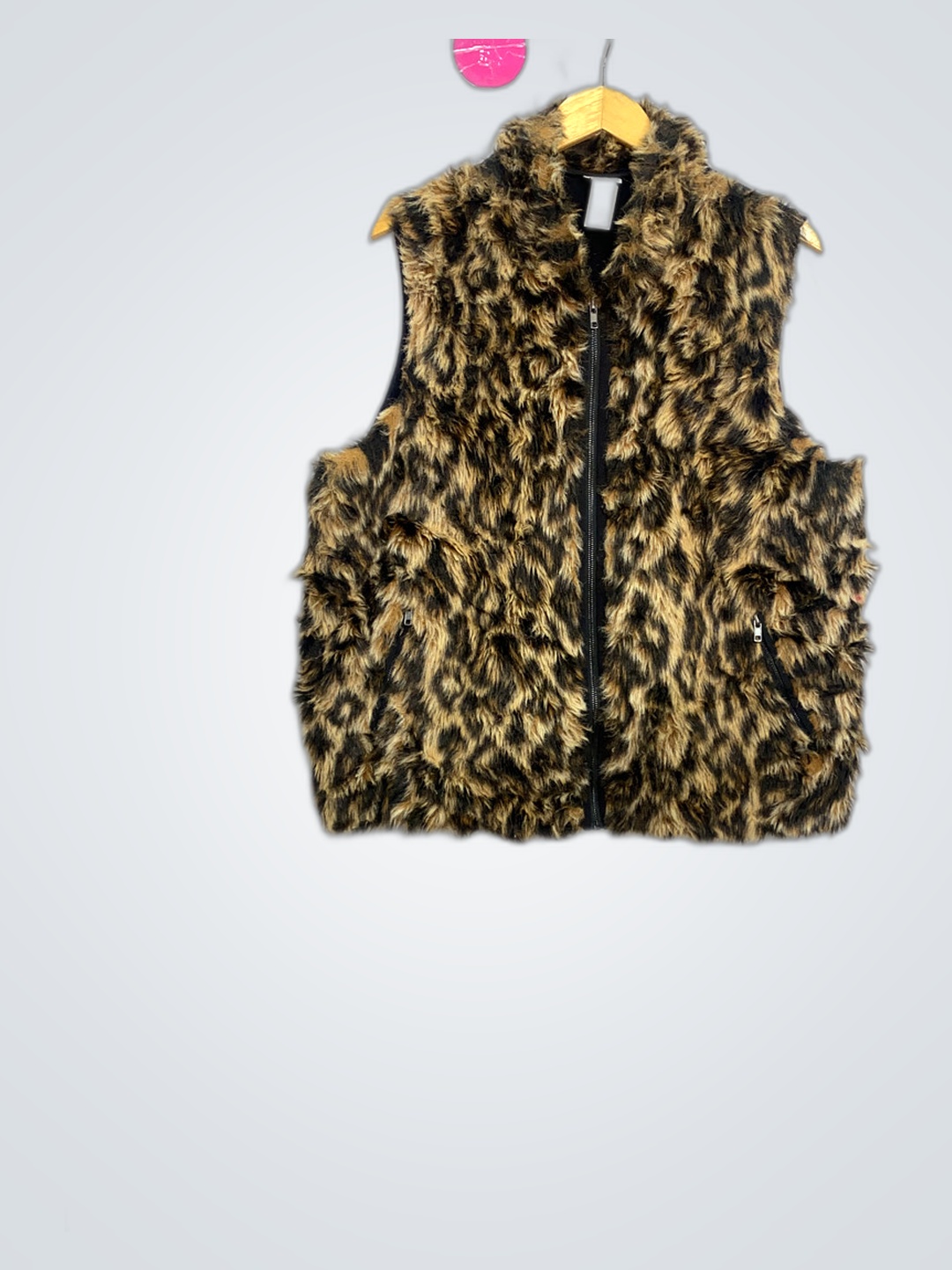 Jaclyn Smith Faux Fur Vest