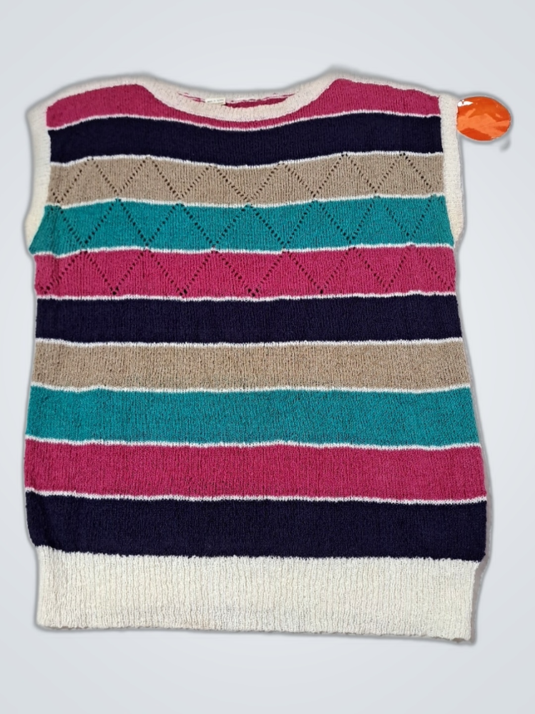 Gestreiftes Strick-Top