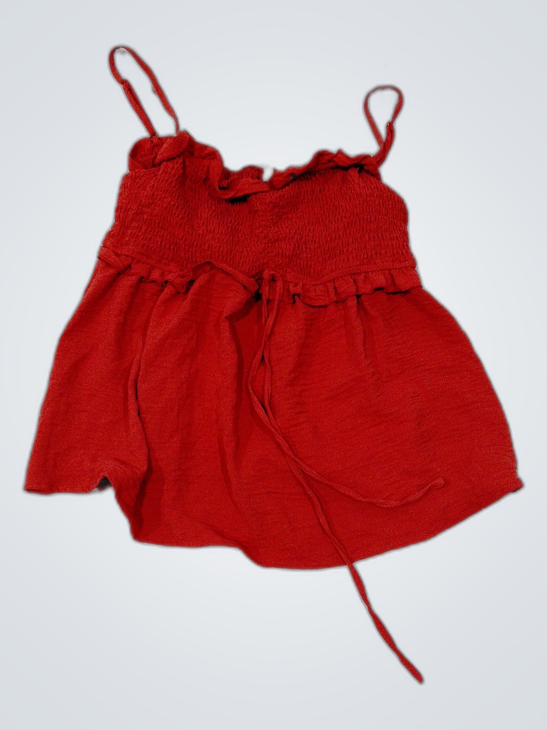 Roter Bibi Spielanzug