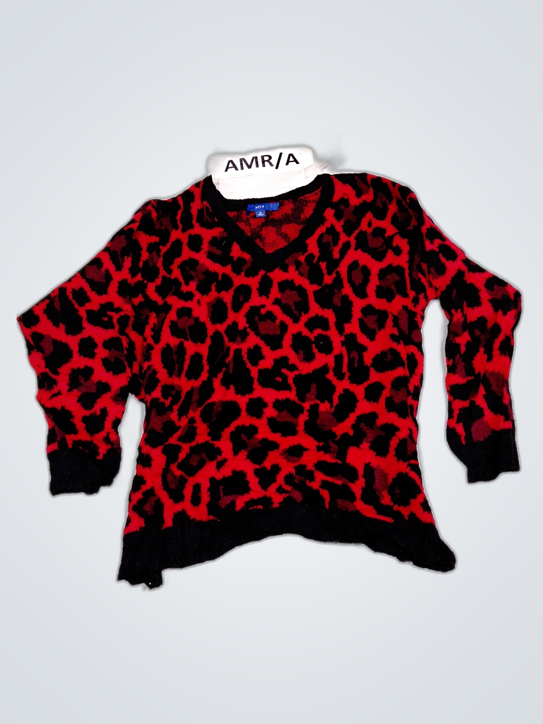 APT.9 Leopardenmuster Pulli