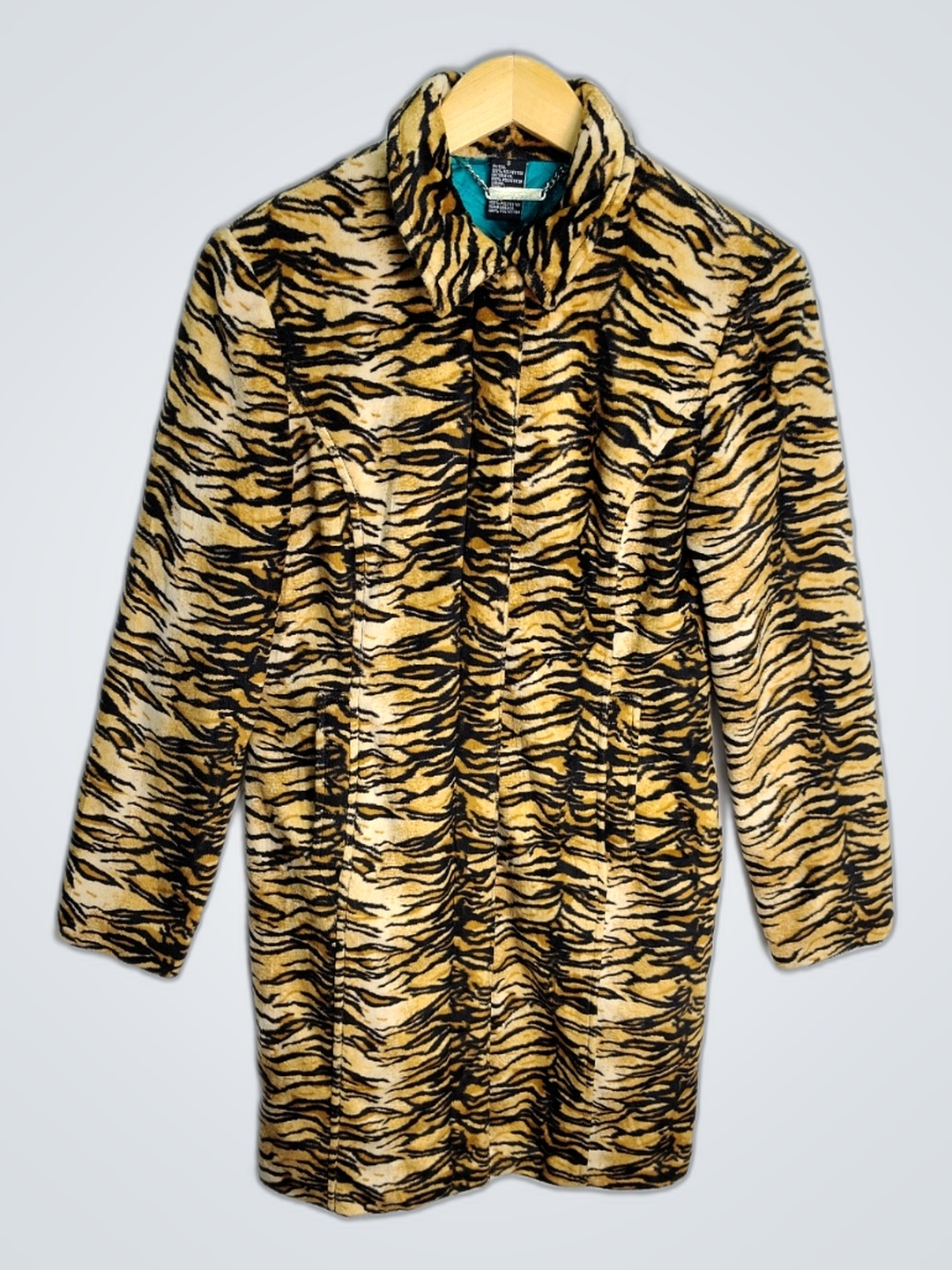Tiger Print Fleece Jacket