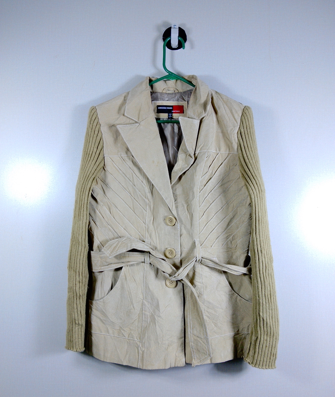 Marcelle Rene Leather Jacket