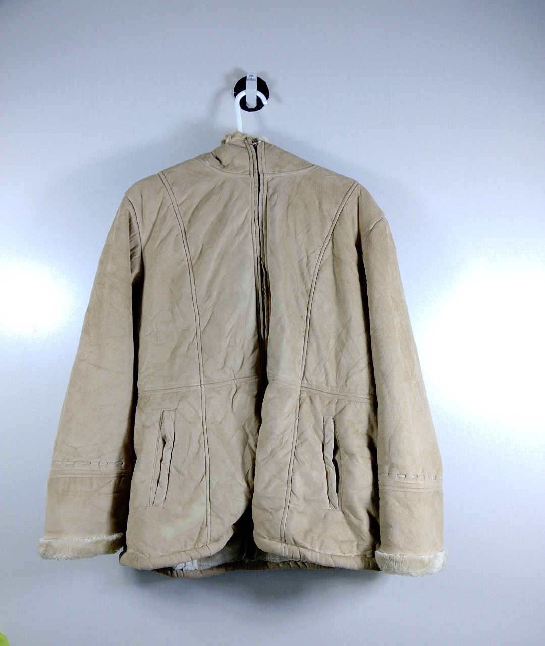 Big Chill Tan Fur-Lined Jacket