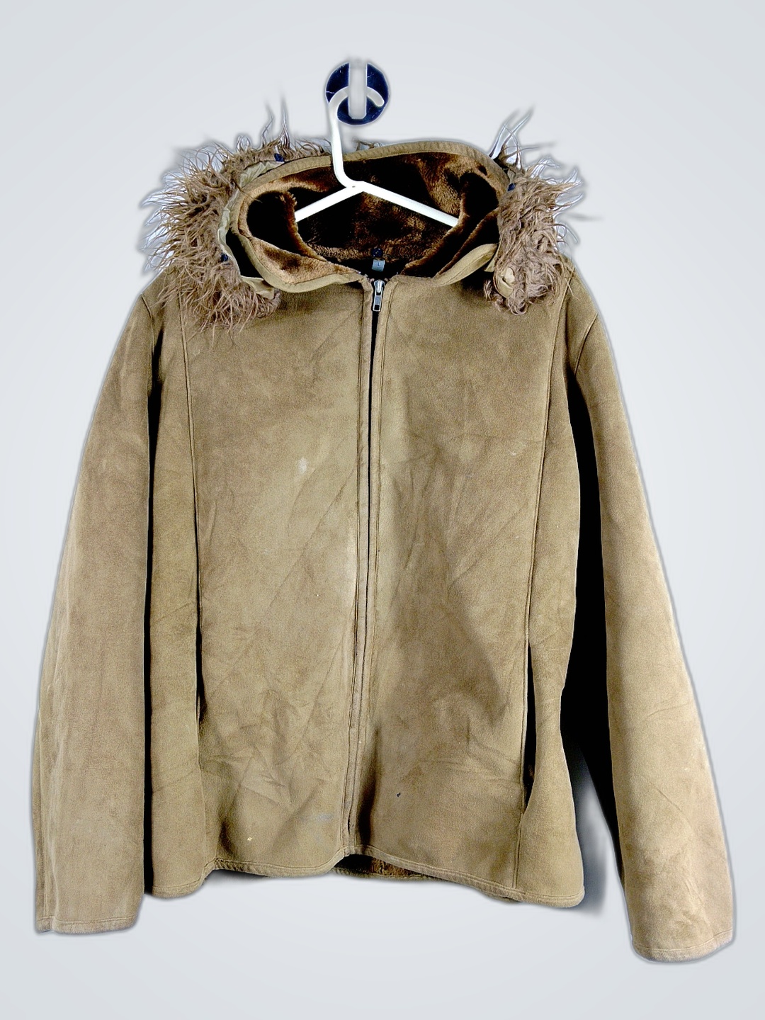 Brown Fur-Lined Jacket