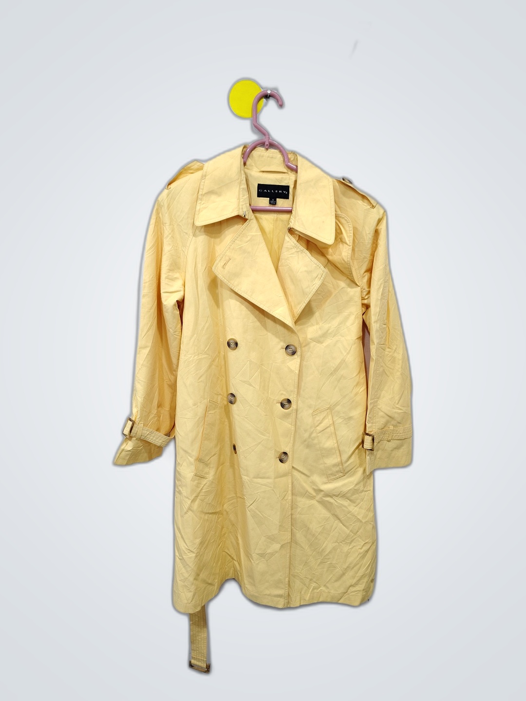 Yellow Trench Coat