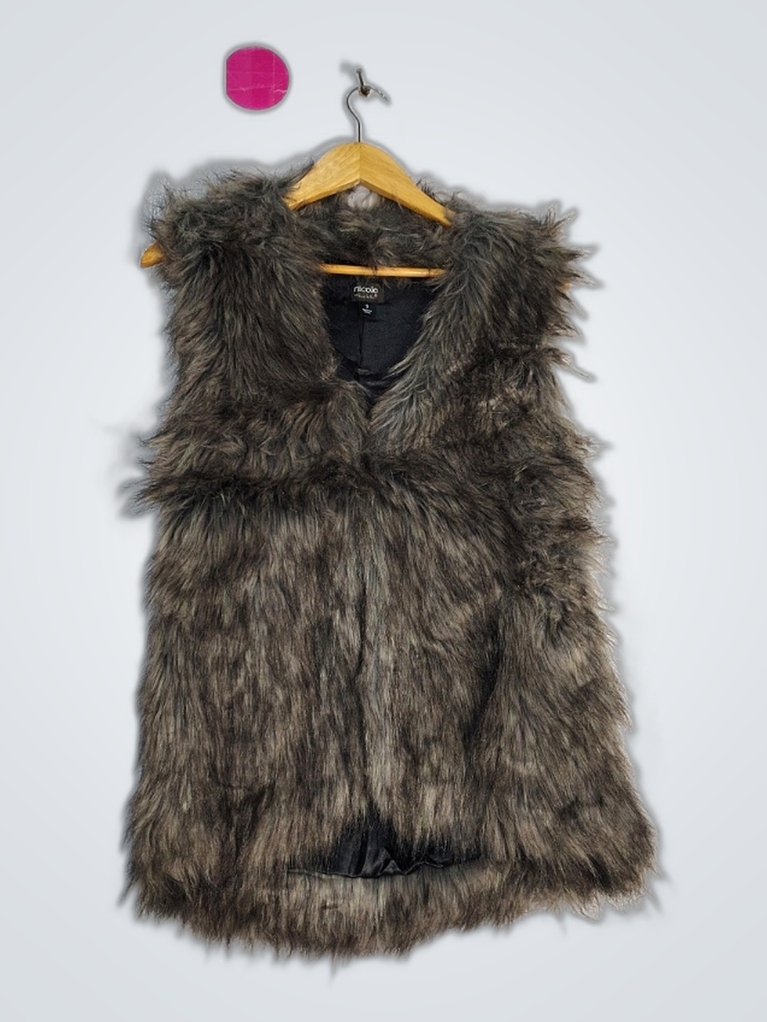 Fur Vest by nicole by kristin hiller