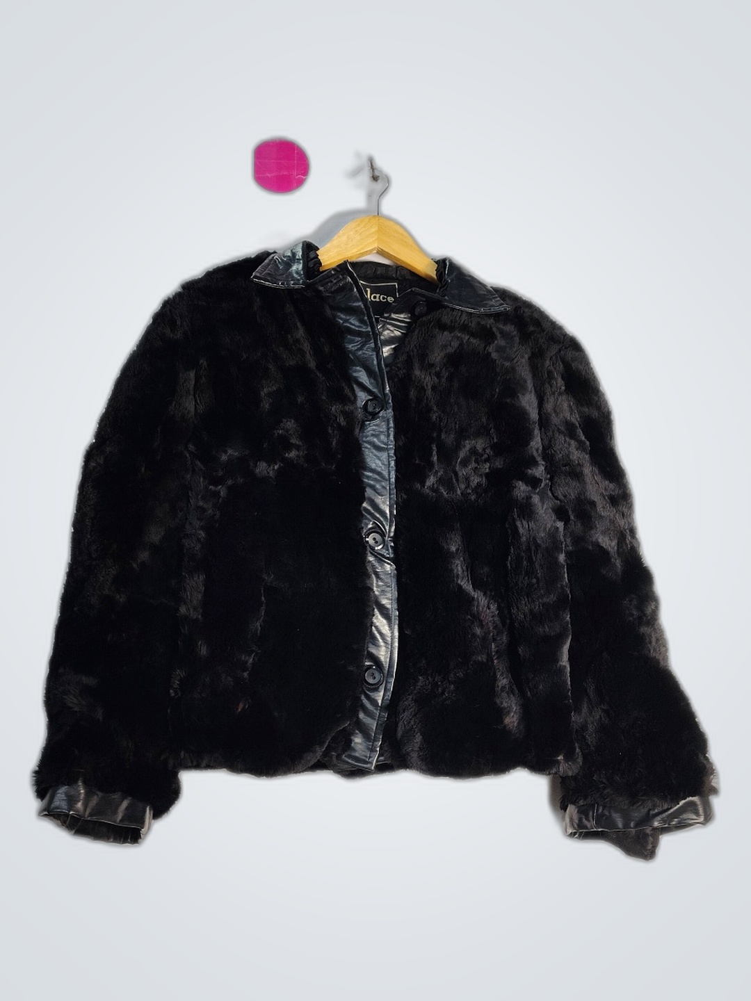 The Palace Black Fur Coat