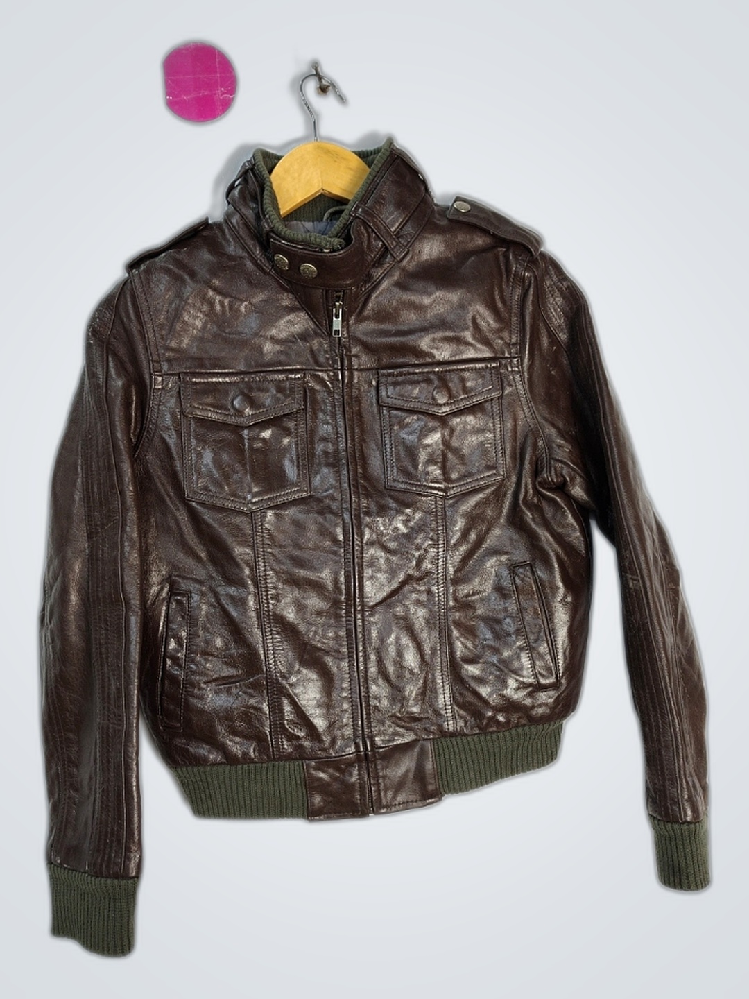 Veste en cuir Heritage