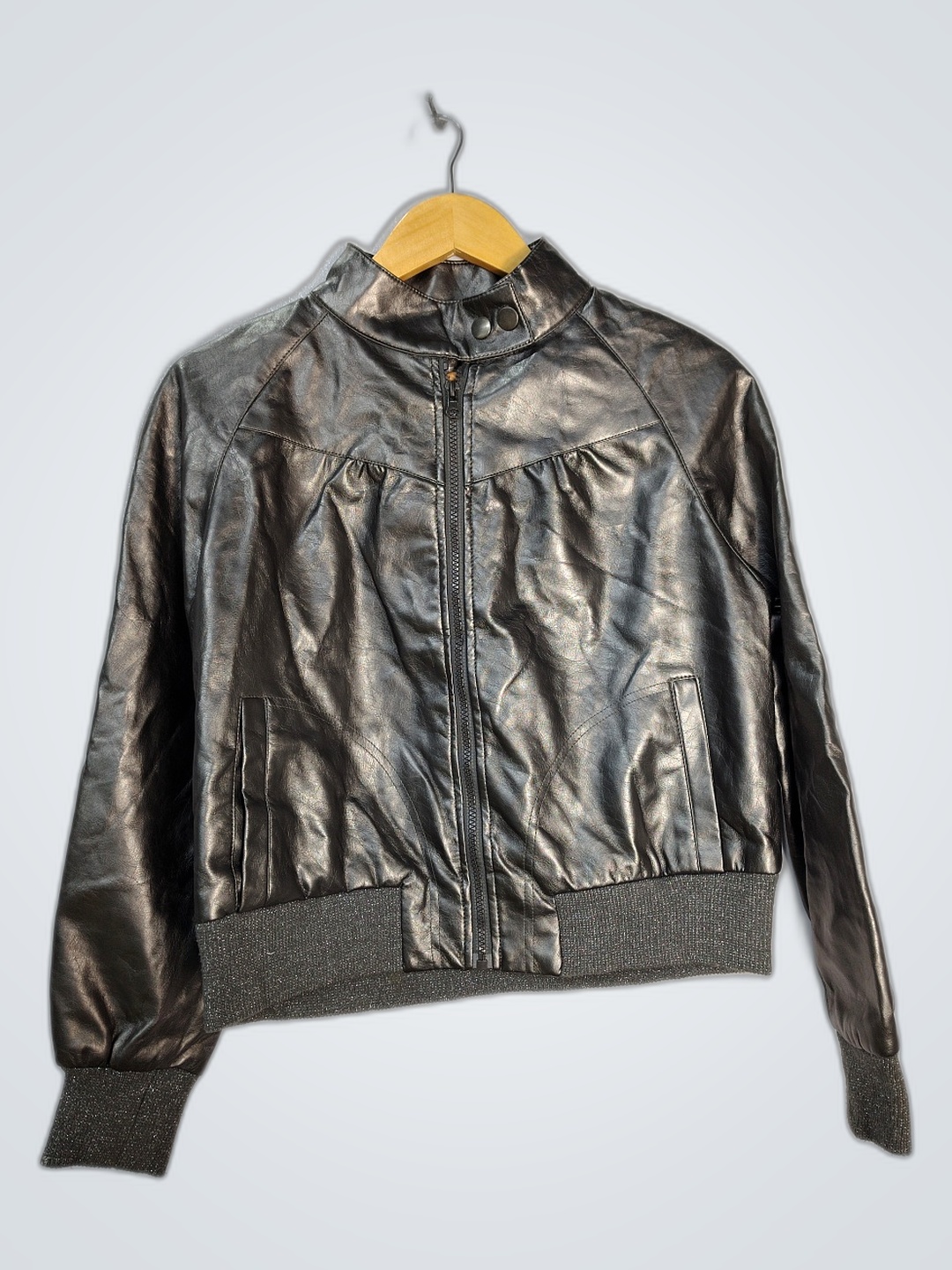 Jaqueta de Couro Lipstick