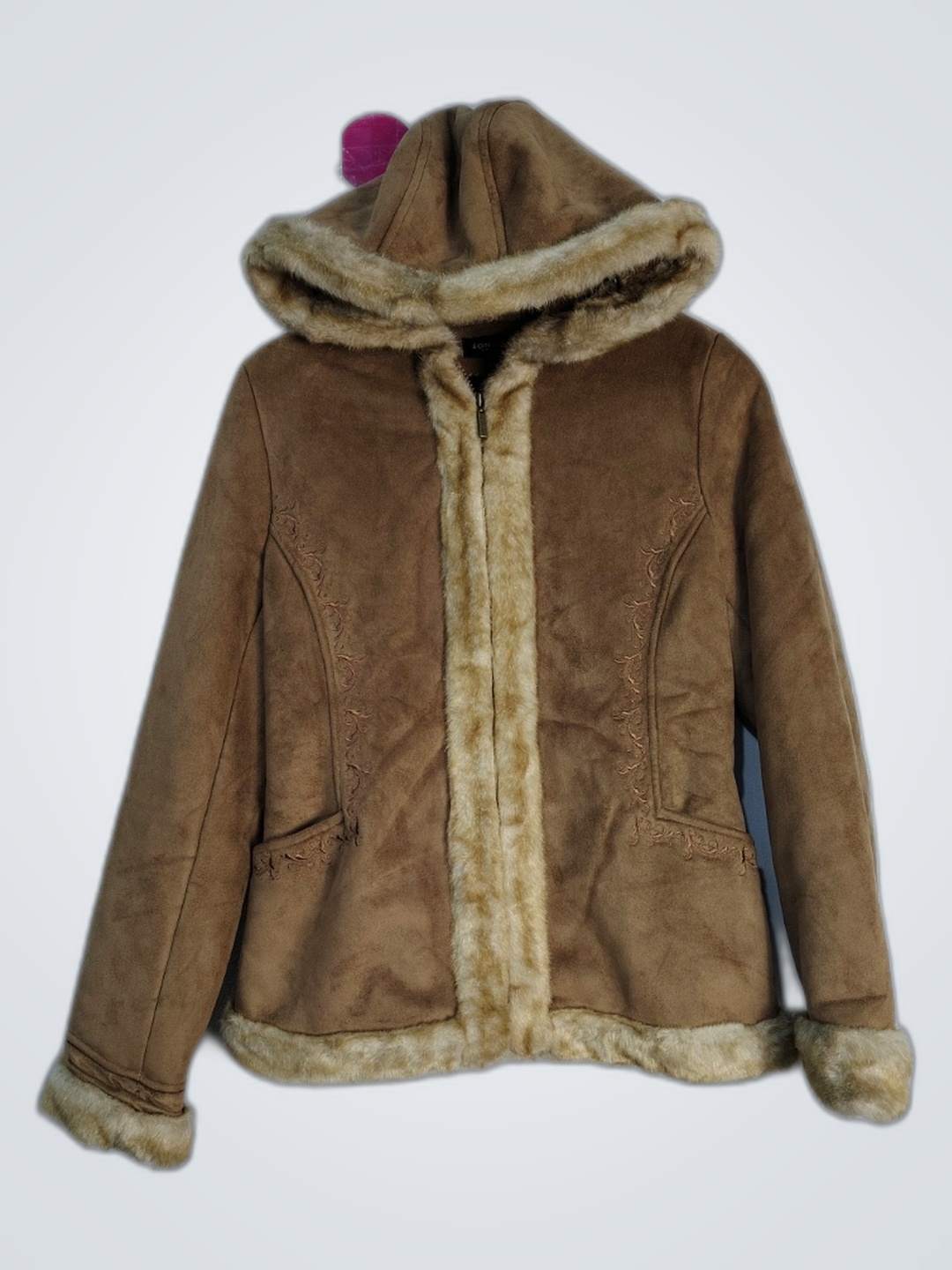 Sonoma Life + Style Faux Fur Hooded Jacket
