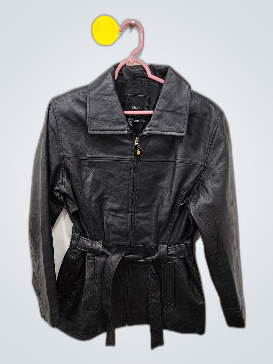 JLC New York Black Leather Jacket