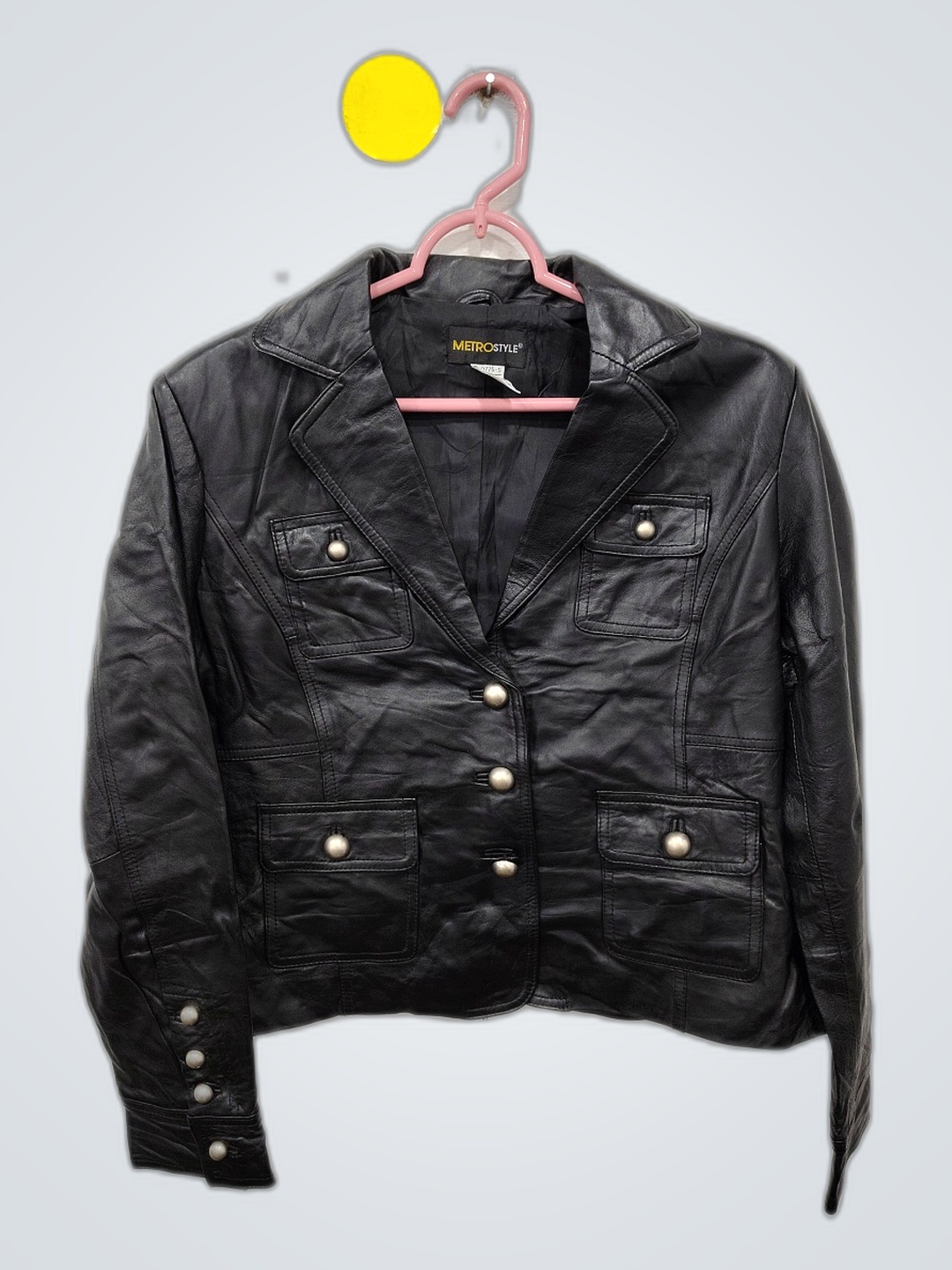 METROSTYLE Leather Jacket