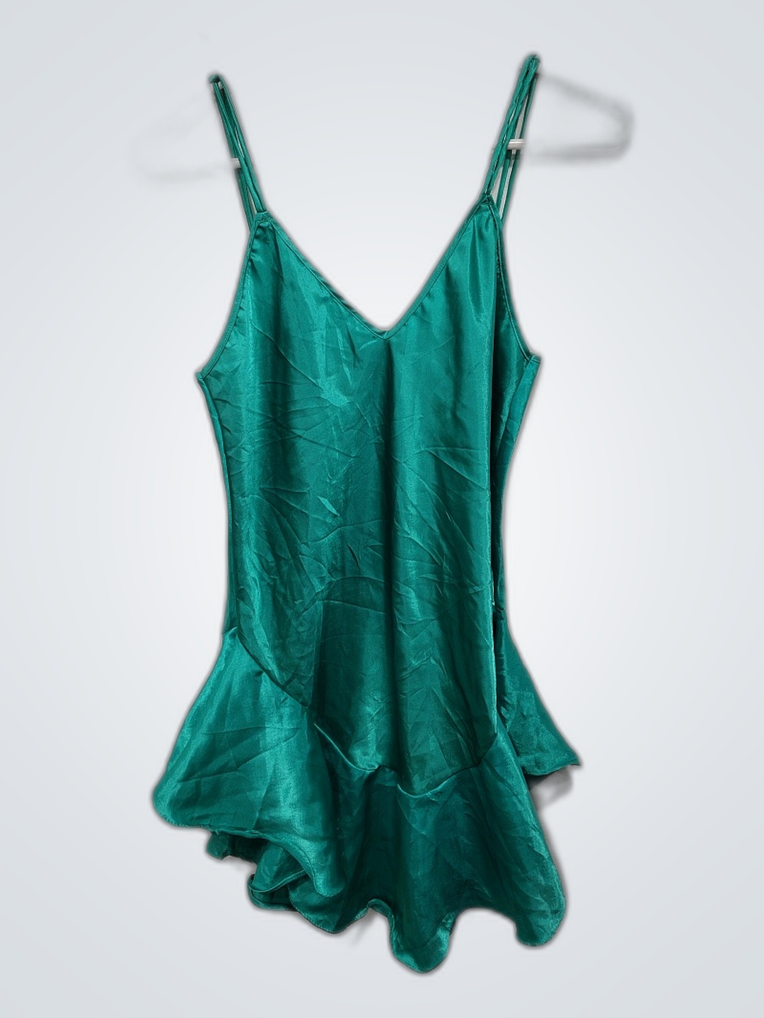 「グリーンサテンシミーズ」