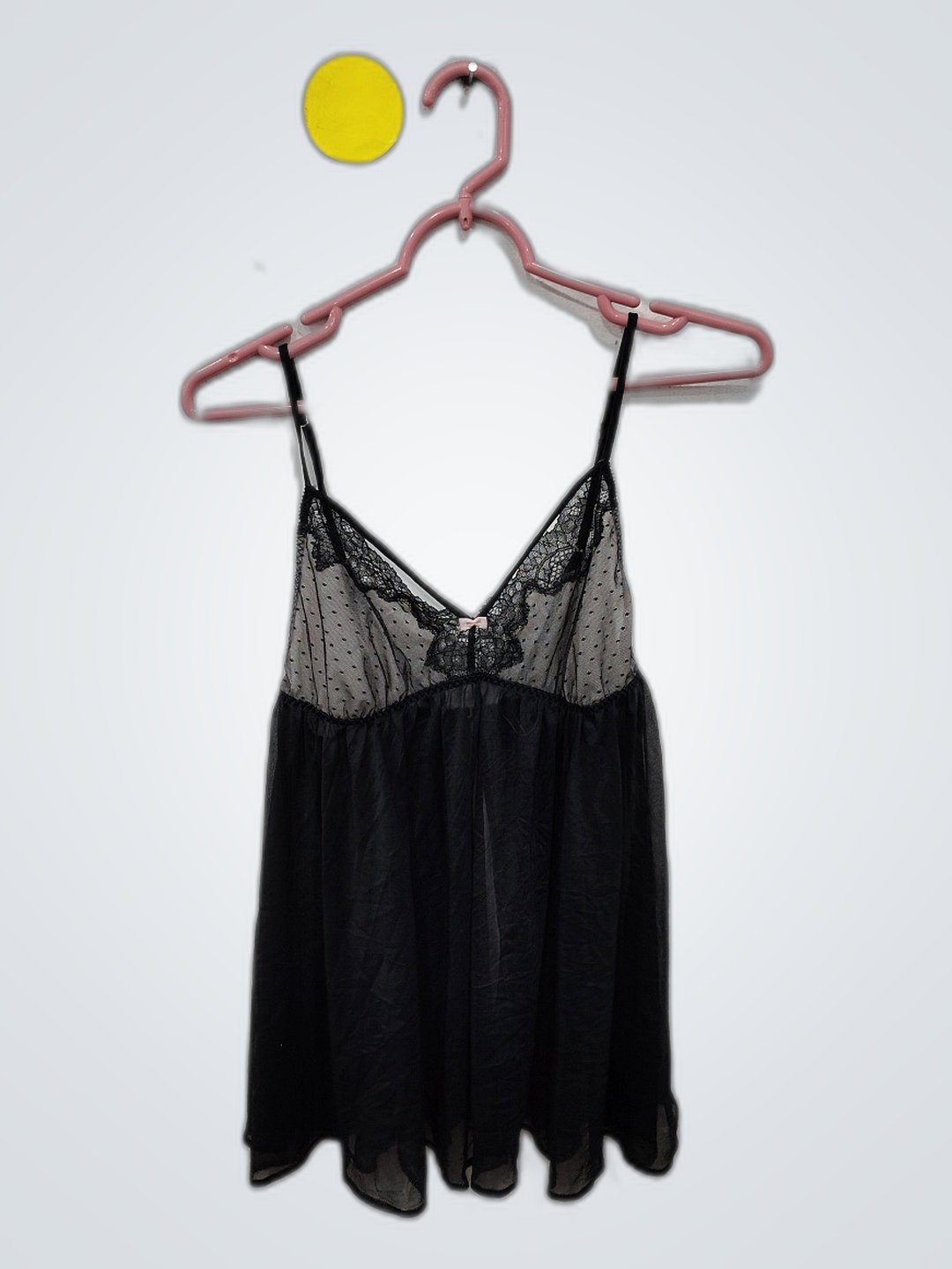 「Victoria's Secret Black Lace Camisole」