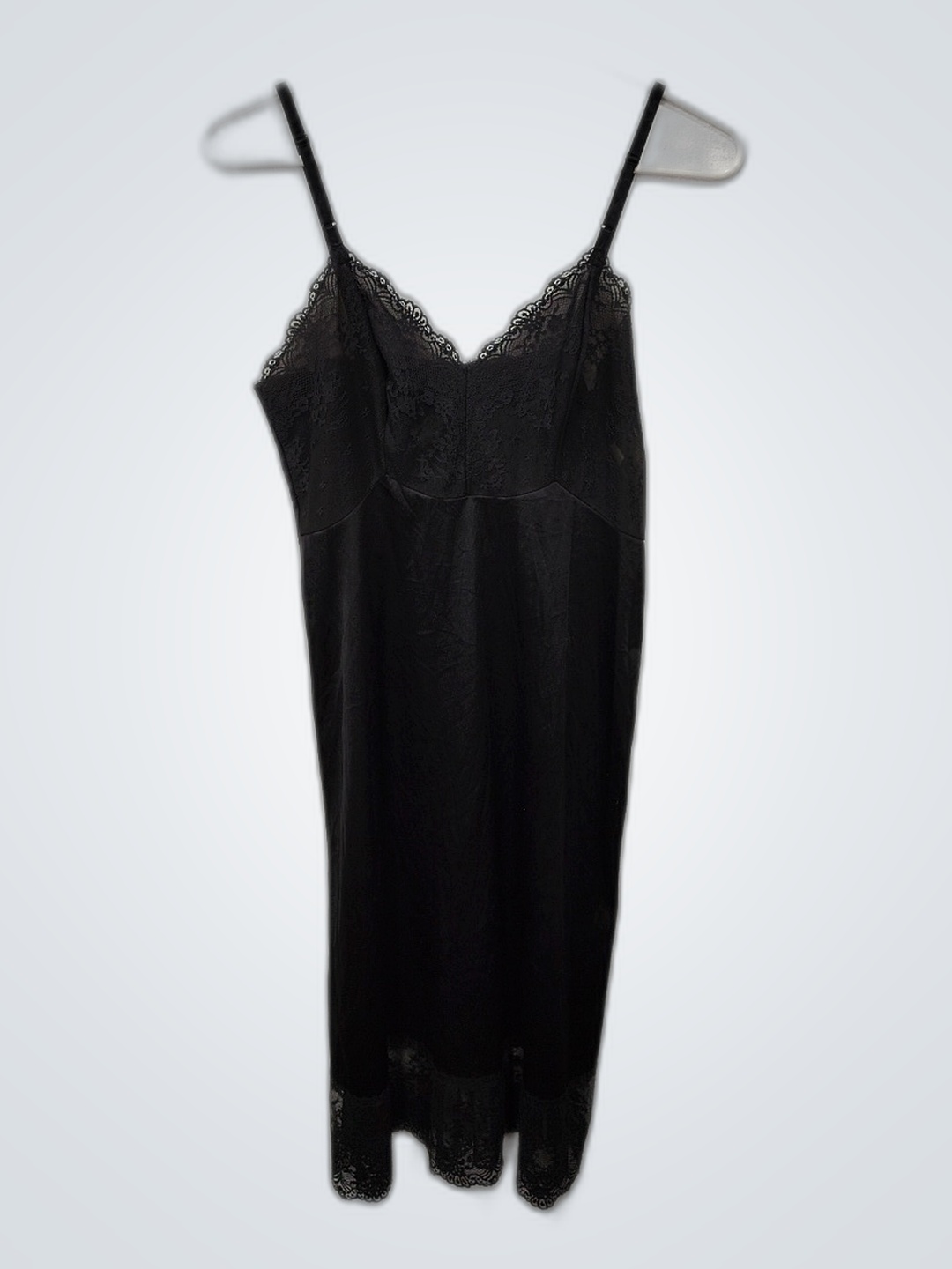 ブラックレースシミーズ