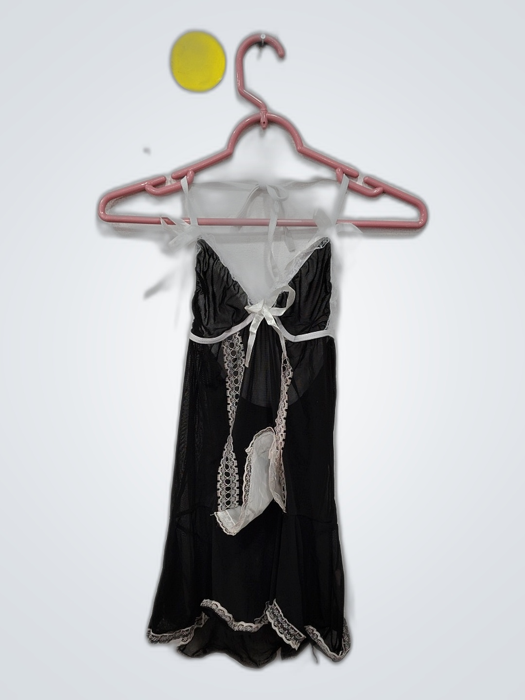 ブラックレースシミーズ