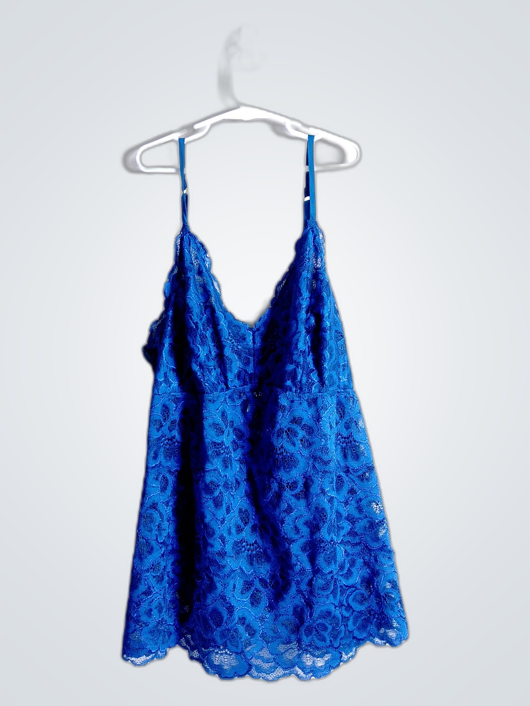 Soma Blue Lace Slip Dress
