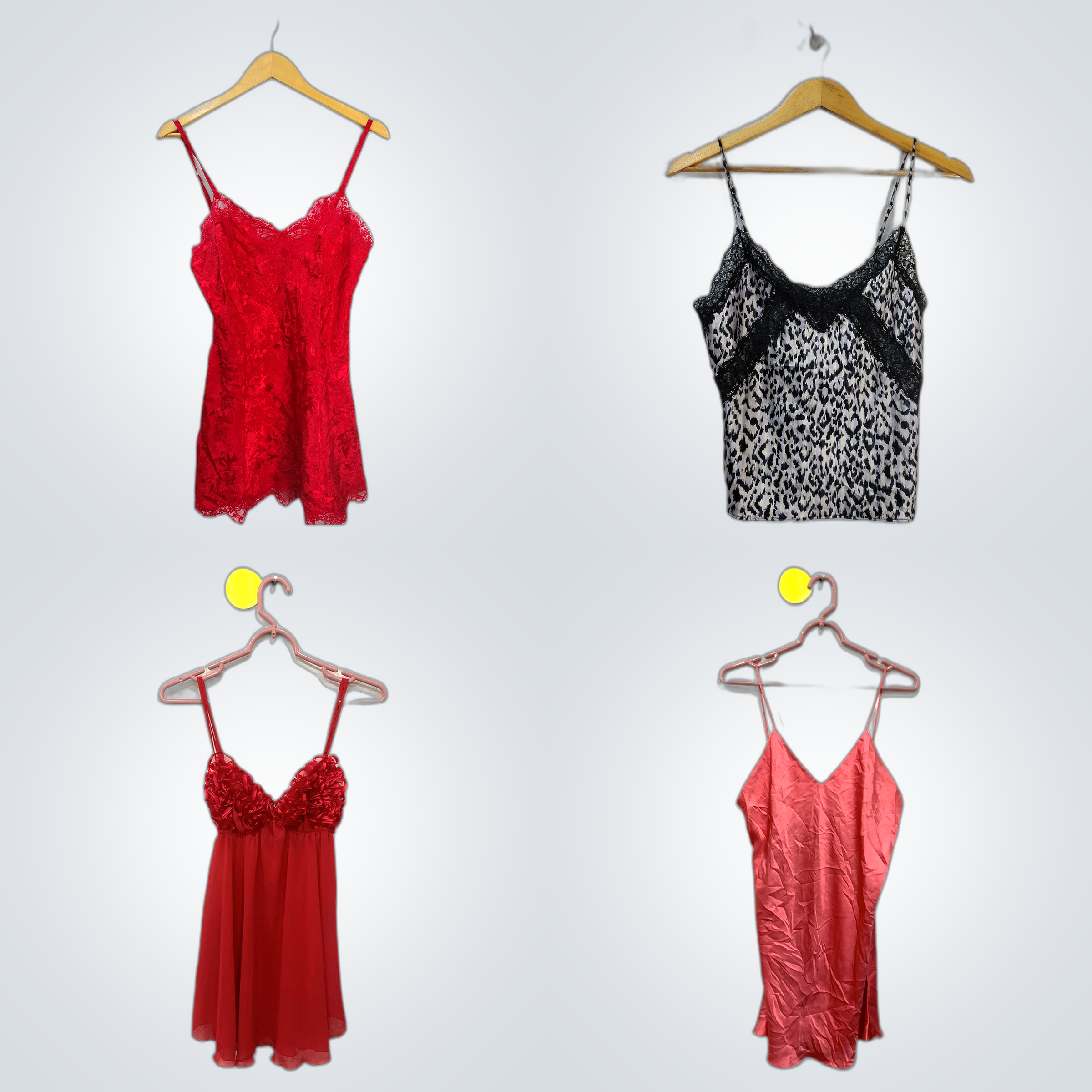 Y2K Lace Trim Camisoles