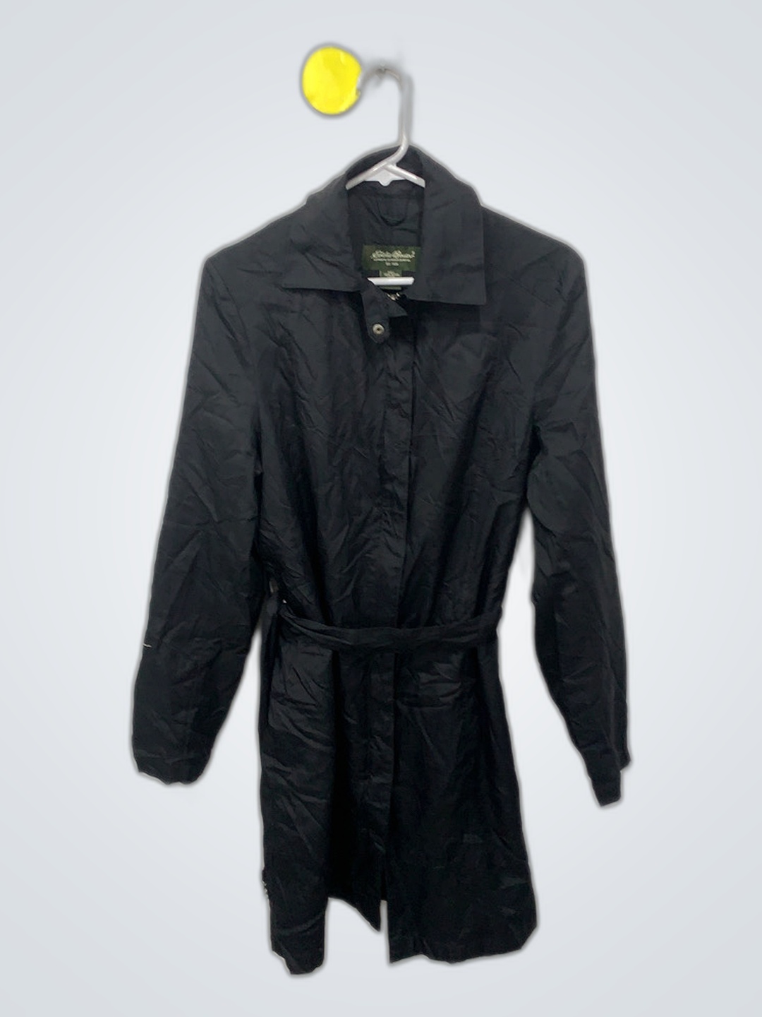 Eddie Bauer Black Trench Coat