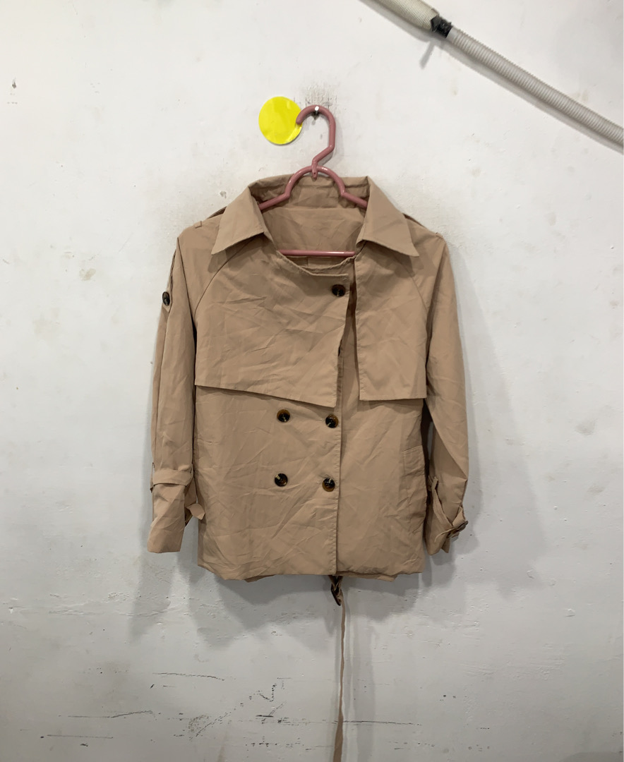 Beige Trench Coat