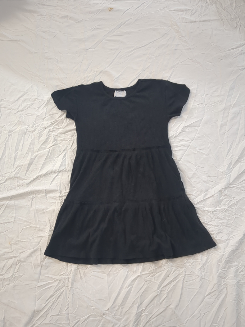 Robe noire à volants Old Navy