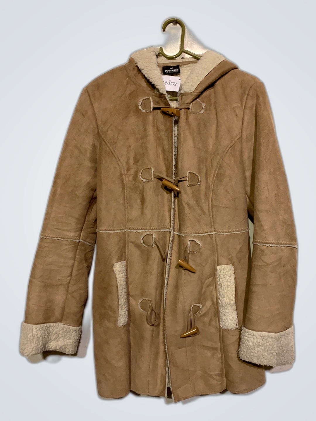 Brown Suede Jacket with Sherpa Lining