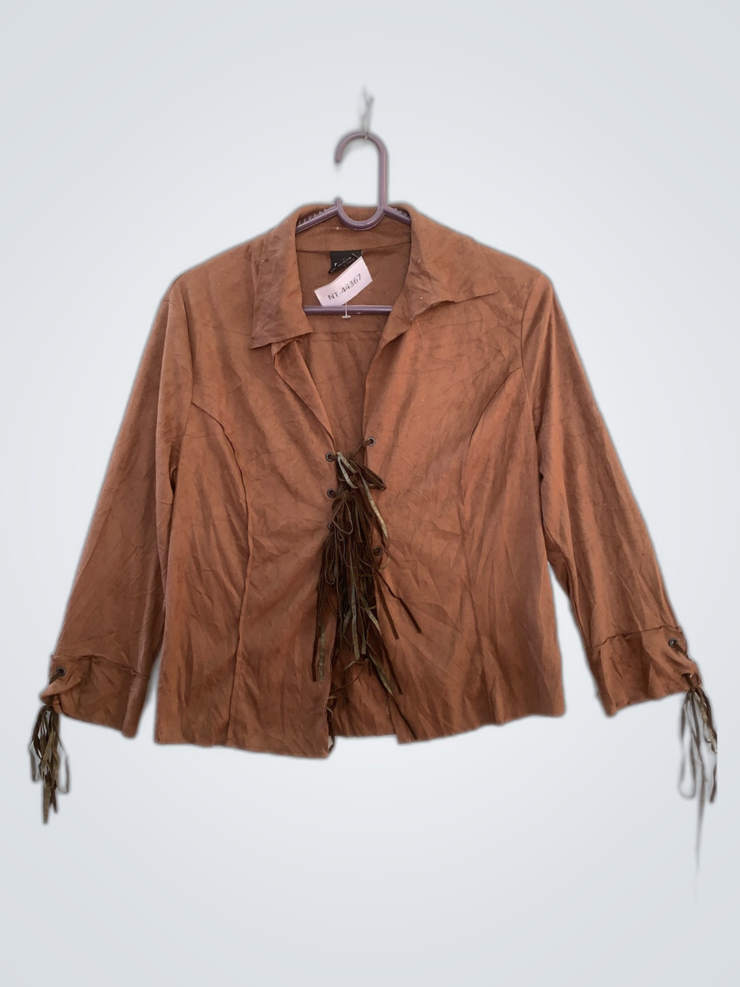 Saix Suede Fringe Jacket