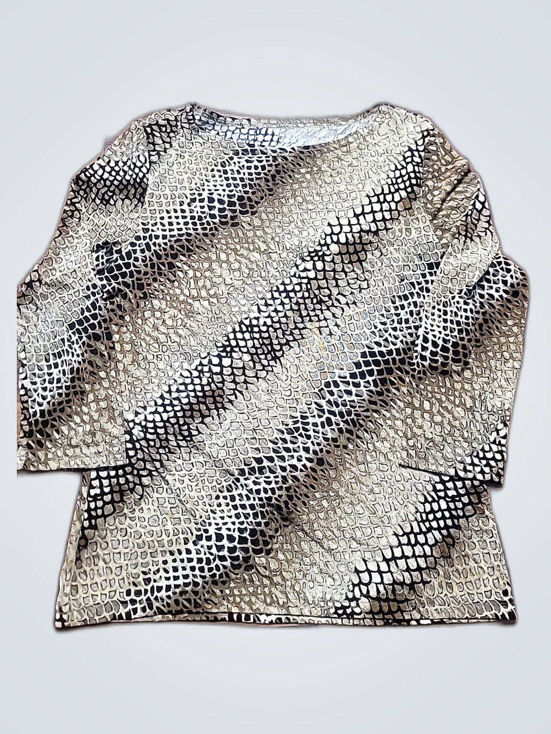 Snake Print Top