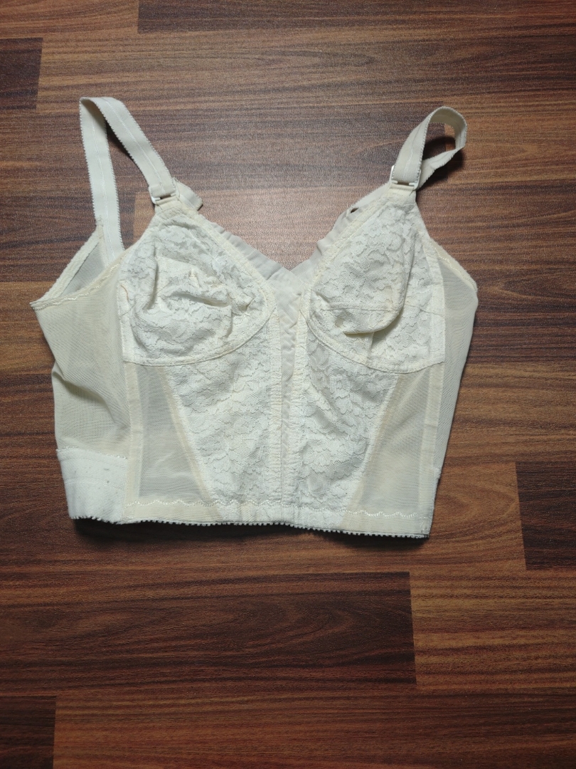 Reggiseno in pizzo bianco