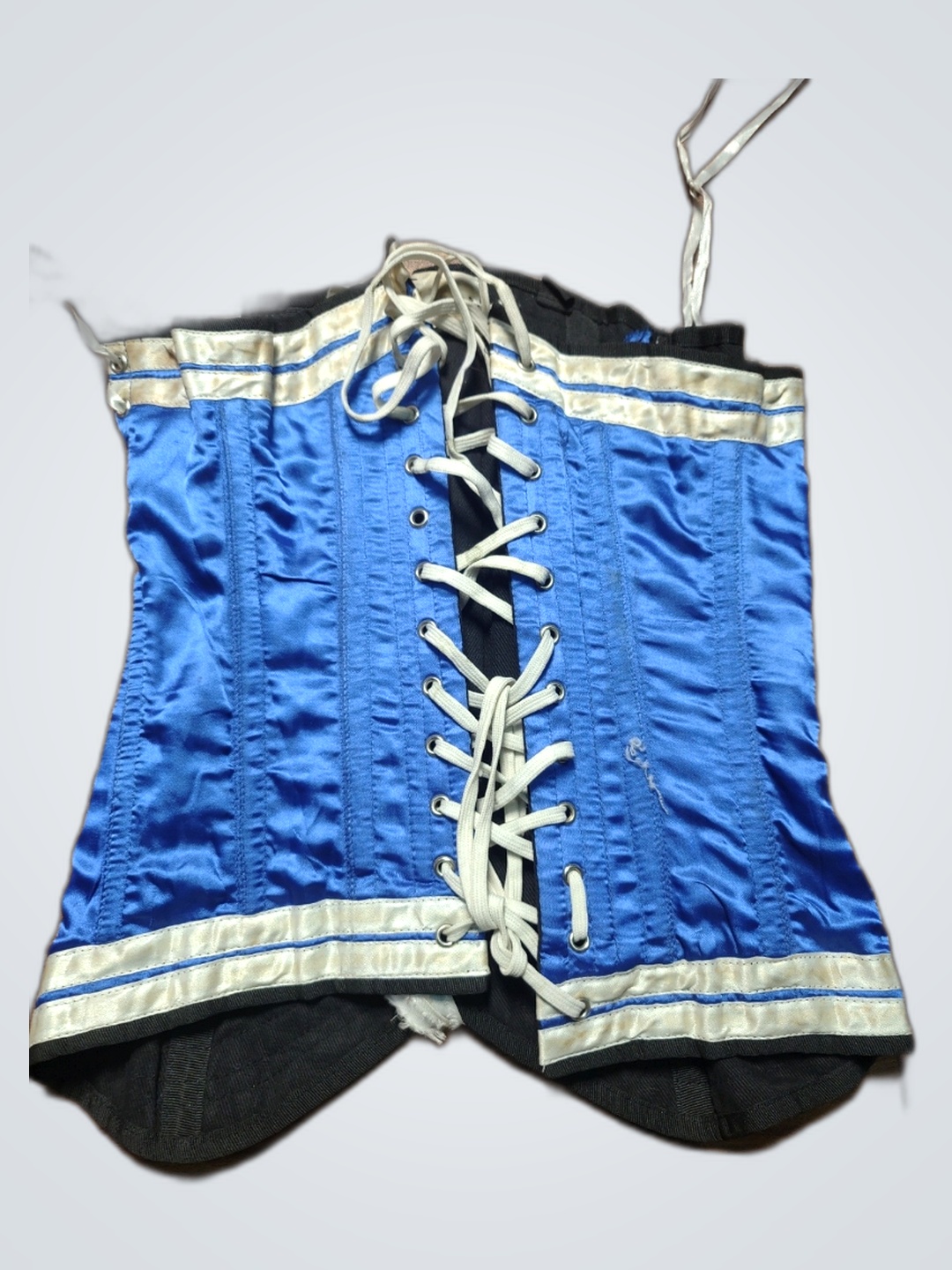 Corpetto di Seta Blu