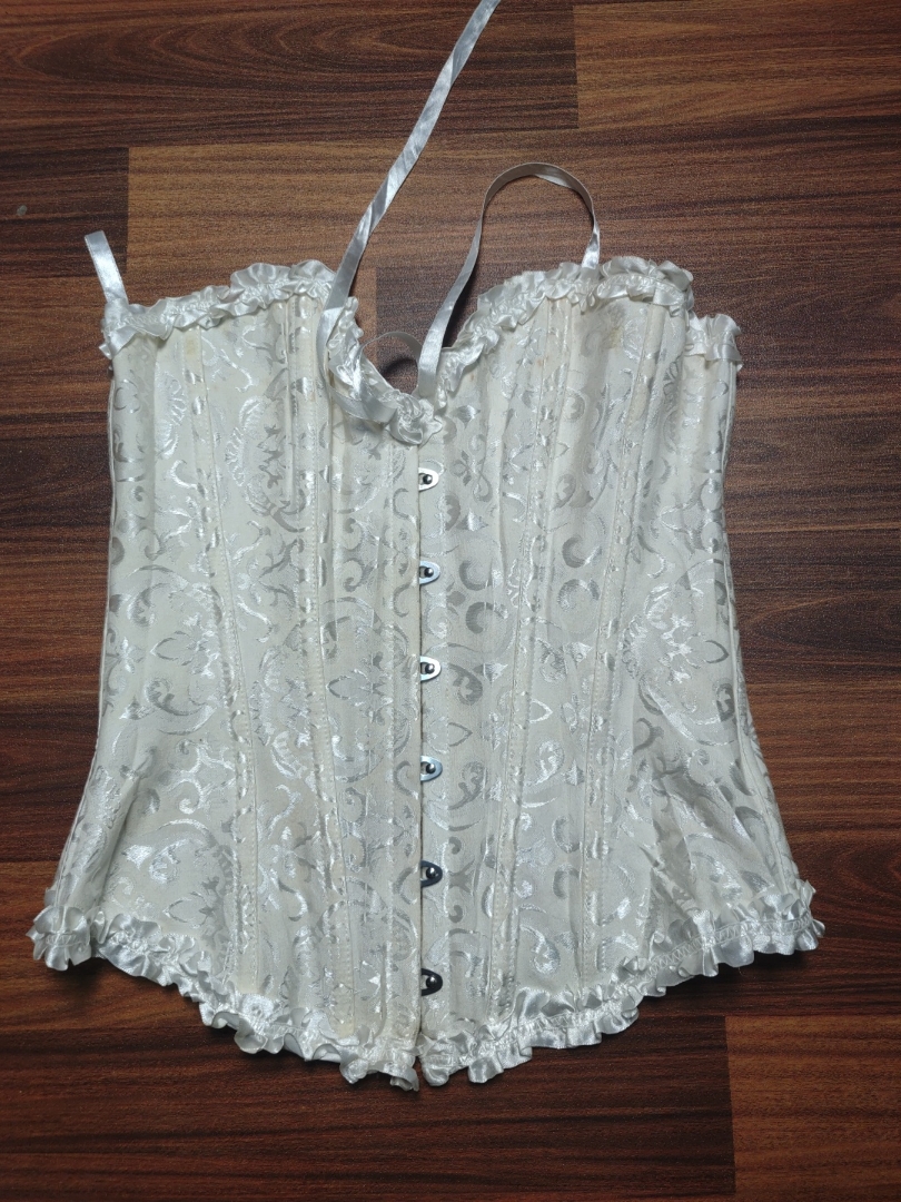 White Lace Corset