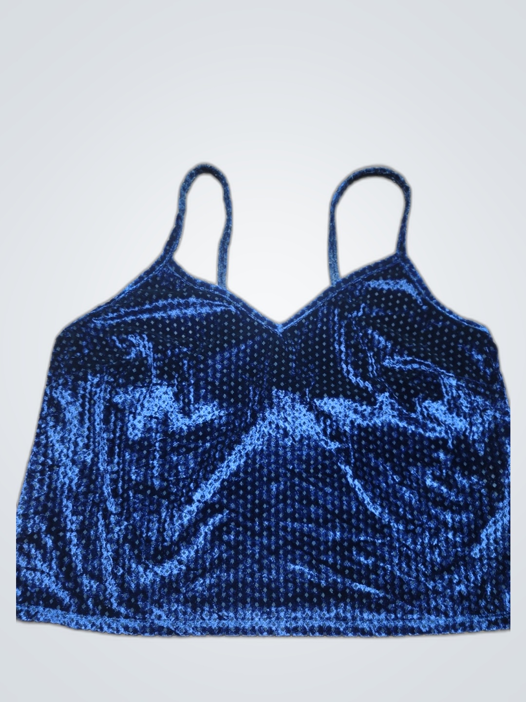 Blue Velvet Cami