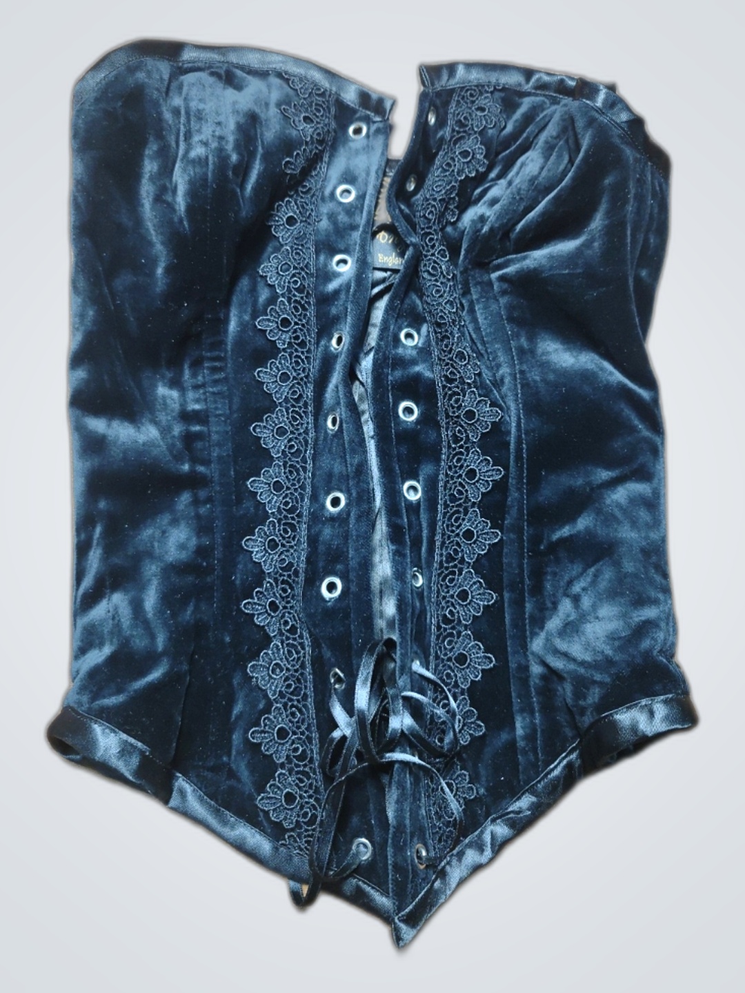 Das Dark Angel Velvet Korsett