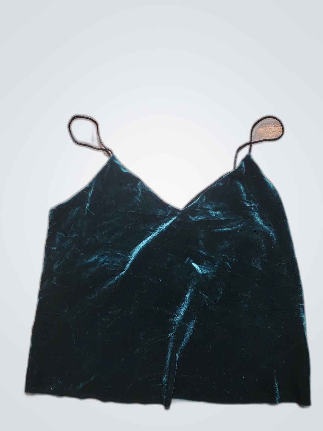 Bershka Velvet Top