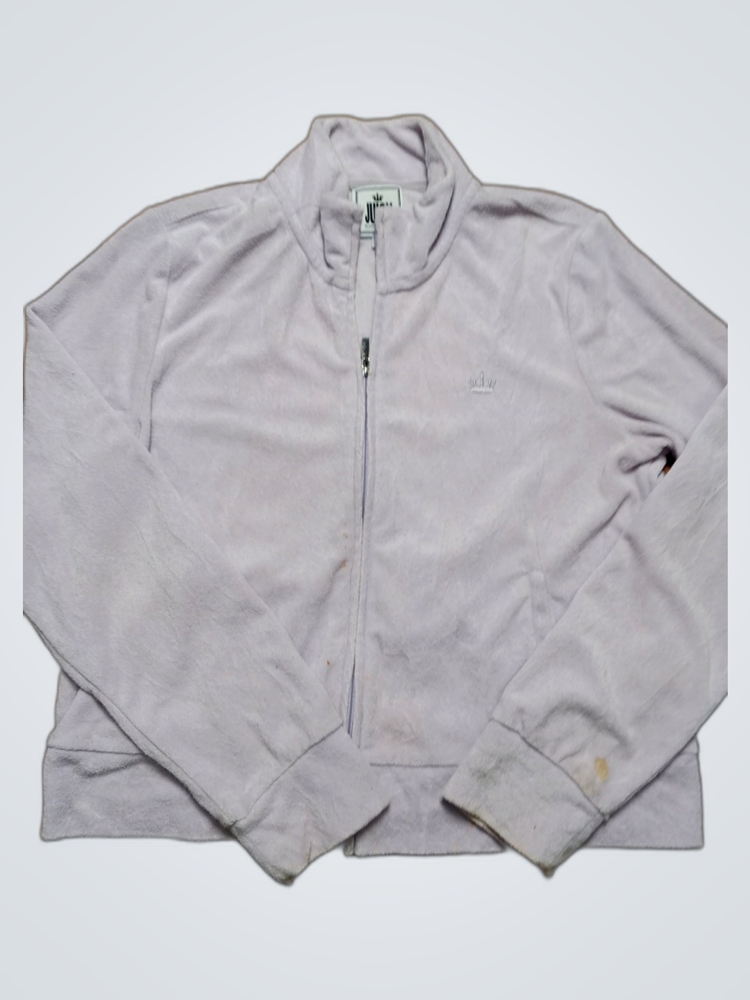 Veste de survêtement en velours rose pastel Juicy ..