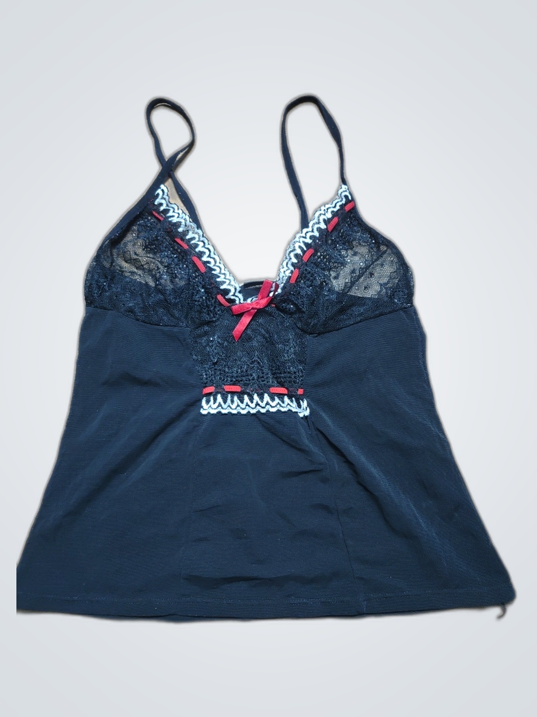 Obsessive Black Lace Camisole