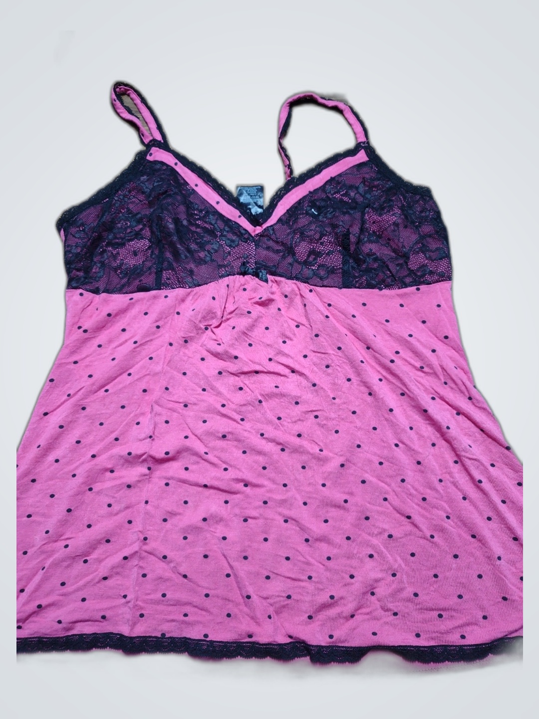 Hunkemoller Chemise a Pois Rosa