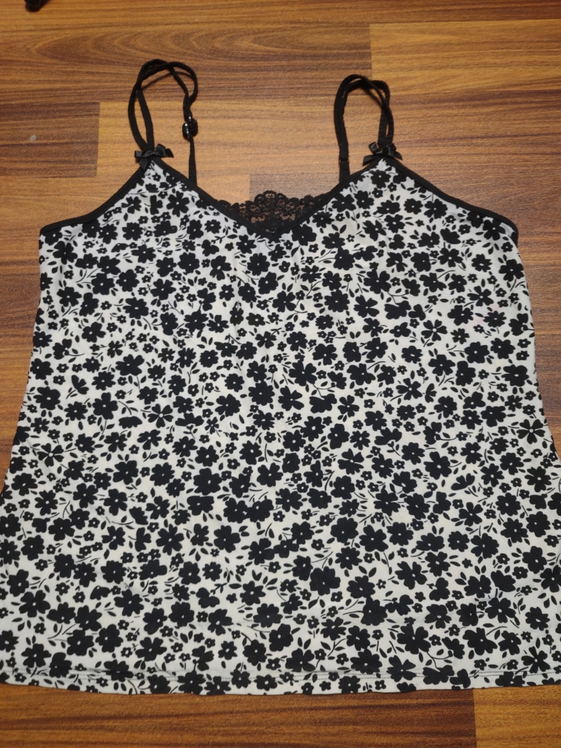 Floral Pattern Tank Top
