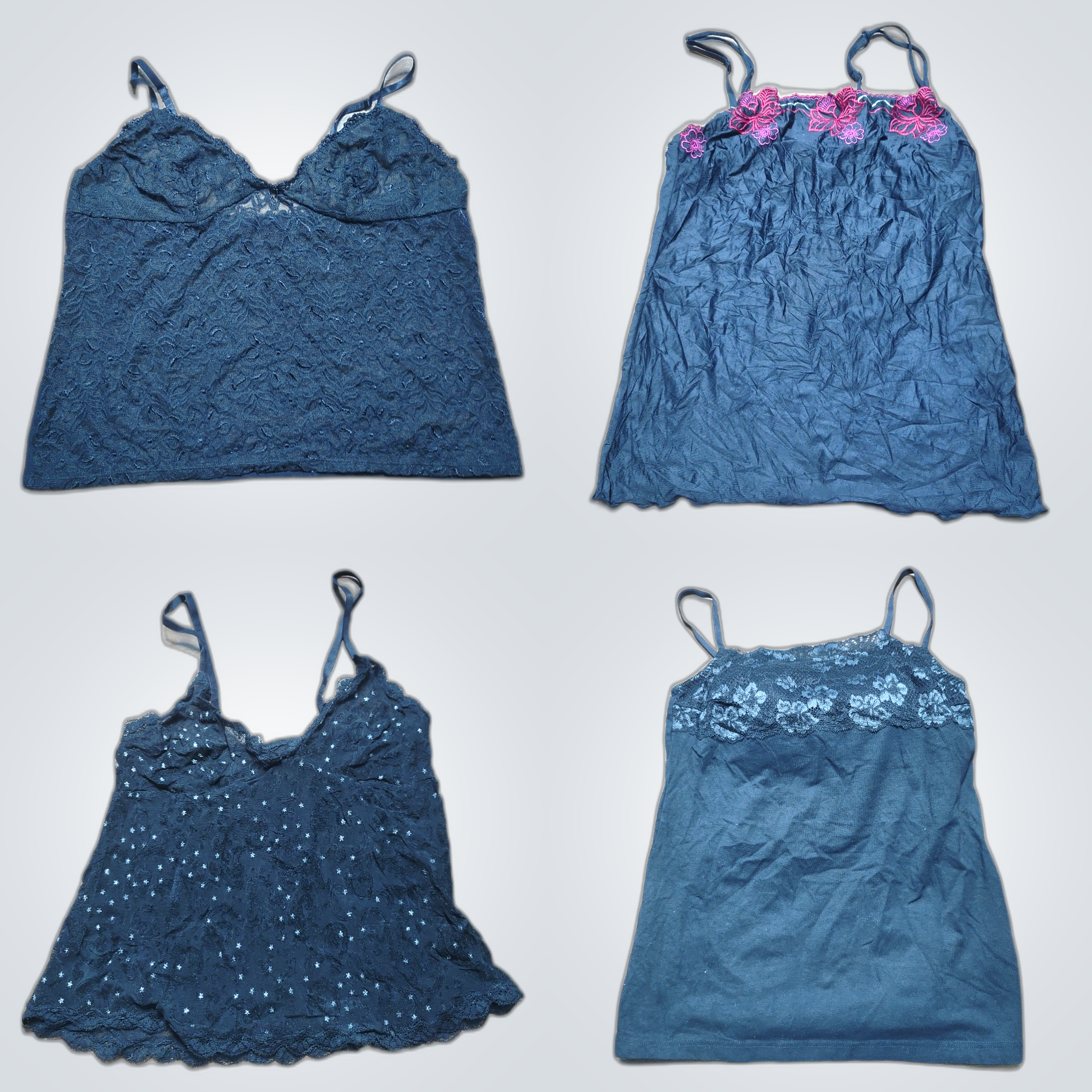 Y2K Lace Trim Camisoles